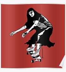 A Girl Walks Home Alone At Night Poster