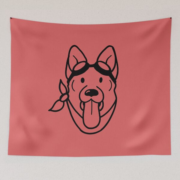 Item preview,  Dogmeat | Fallout Inspired | Wall Art Home Decor | HECKINFAROUT designed and sold by Two Otters Co.