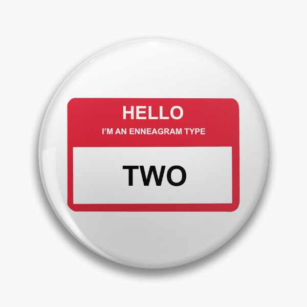 Item preview, Enneagram Type Two Name Tag designed and sold by delmarvastickers.