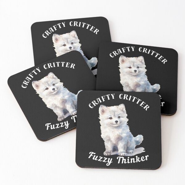 Item preview, Crafty Critter, Fuzzy Thinker designed and sold by FoxVibes.