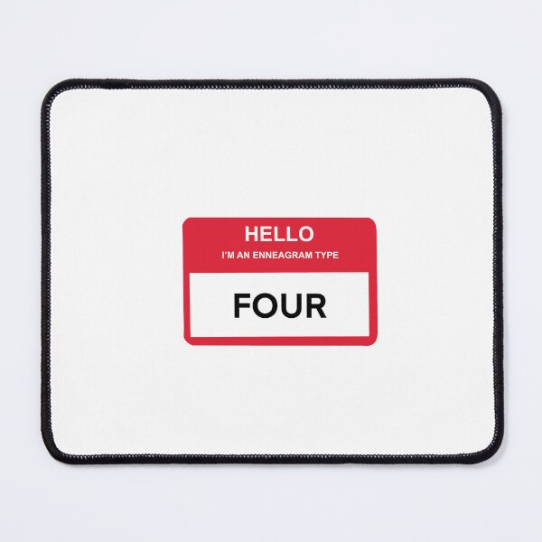 Item preview, Enneagram Type Four Name Tag designed and sold by delmarvastickers.