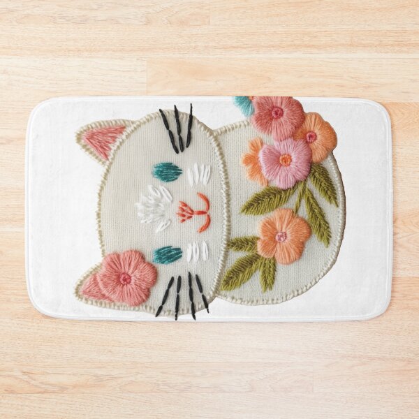 Item preview, Custom Hand-Knitted Aesthetic: Adorable Kitty Cat Art designed and sold by PaddyMcKhan.
