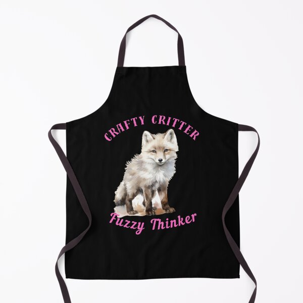 Item preview, Crafty Critter, Fuzzy Thinker. fox foxes designed and sold by FoxVibes.