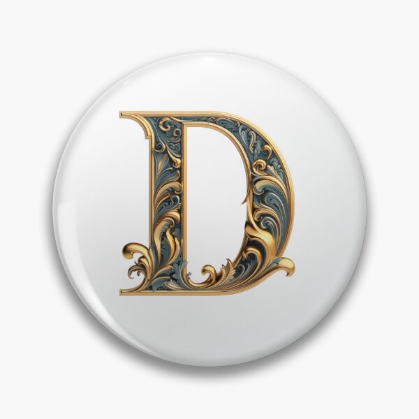 Item preview, Unique Alphabet Letter D; My Lord Style designed and sold by zerocrystal.
