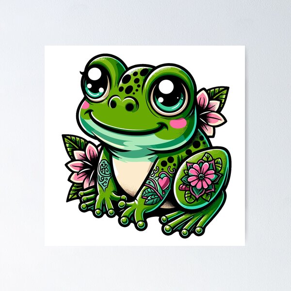 Skin fx tattoos - 🐸Cute Tipsy frog done By Blake 🐸 To book... | Facebook