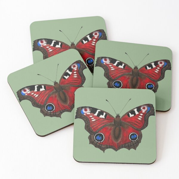 Item preview, Peacock Butterfly Drawing designed and sold by ArtAndBliss.