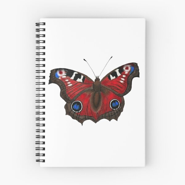 Item preview, Peacock Butterfly Drawing designed and sold by ArtAndBliss.