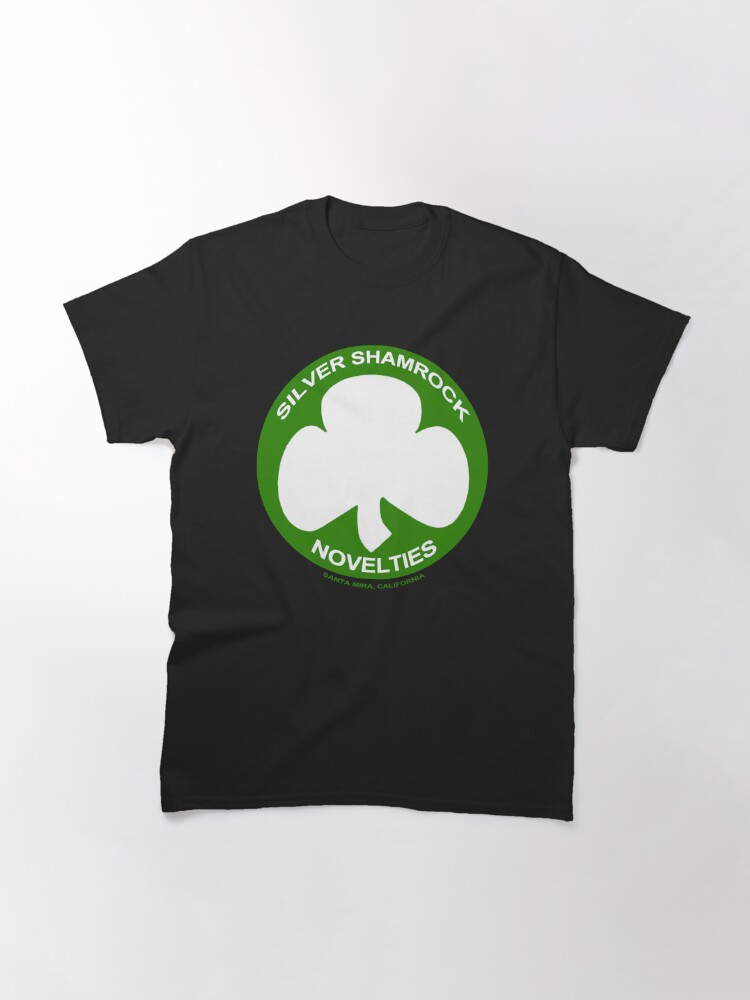 silver shamrock shirt