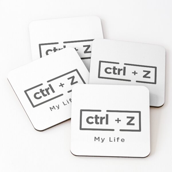 Item preview, Ctrl+Z Life Undo Command designed and sold by puns-art.