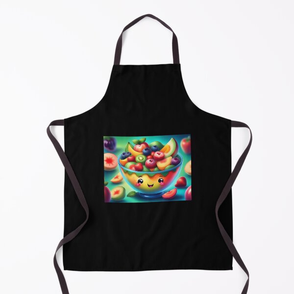 Item preview, Cute Kawaii Fruit Salad Design designed and sold by Giggle Crafts Co.