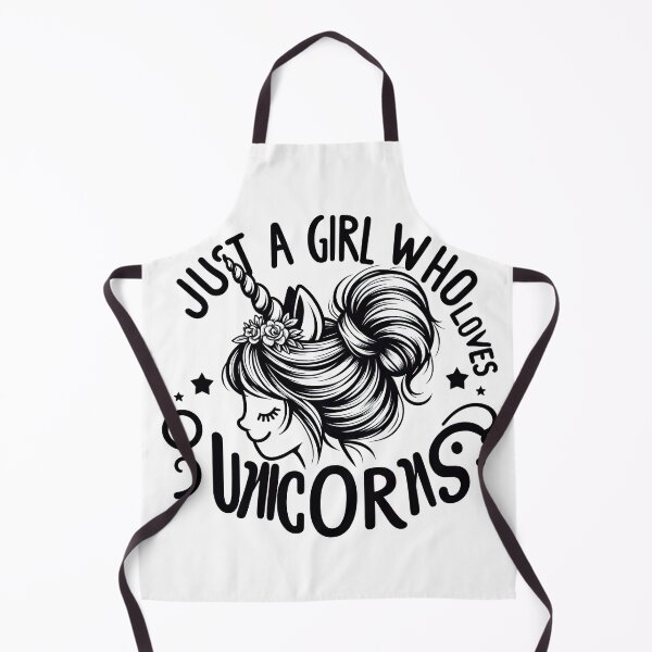 Item preview, Just a girl who Loves Unicorns - Casual Everyday Style designed and sold by MAPDDesigns.