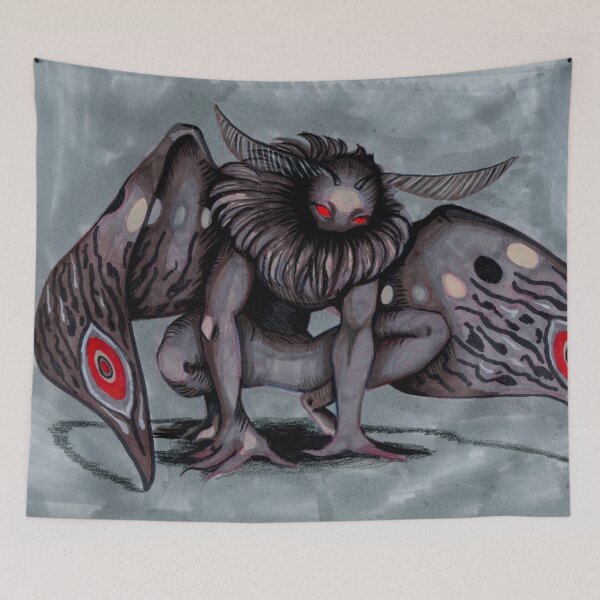 Item preview, Mothman designed and sold by Kristen Castro.
