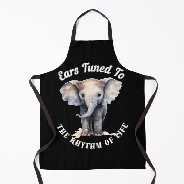 Item preview, Ears Tuned To The Rhythm Of Life designed and sold by ElephantVibes.