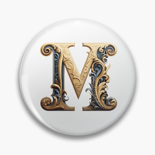 Item preview, Unique Alphabet Letter M; My Lord Style designed and sold by zerocrystal.