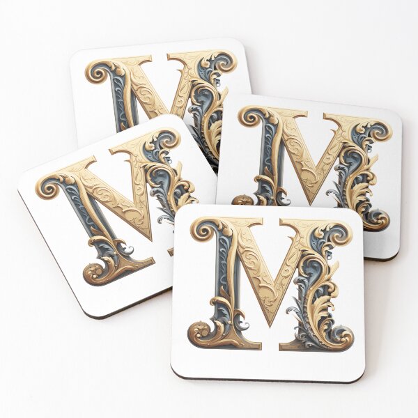 Item preview, Unique Alphabet Letter M; My Lord Style designed and sold by zerocrystal.