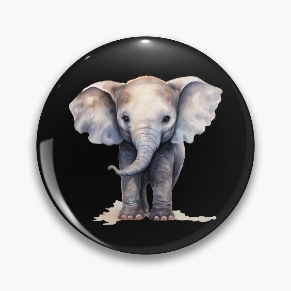 Item preview, Tiny Elephant designed and sold by ElephantVibes.