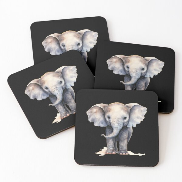 Item preview, Tiny Elephant designed and sold by ElephantVibes.