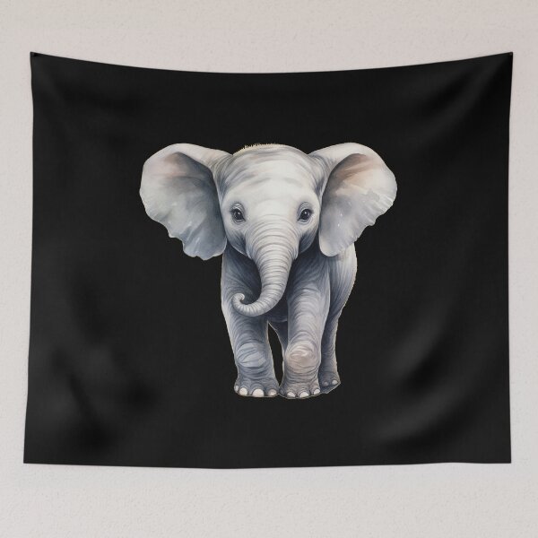Item preview, Tiny Elephant designed and sold by ElephantVibes.