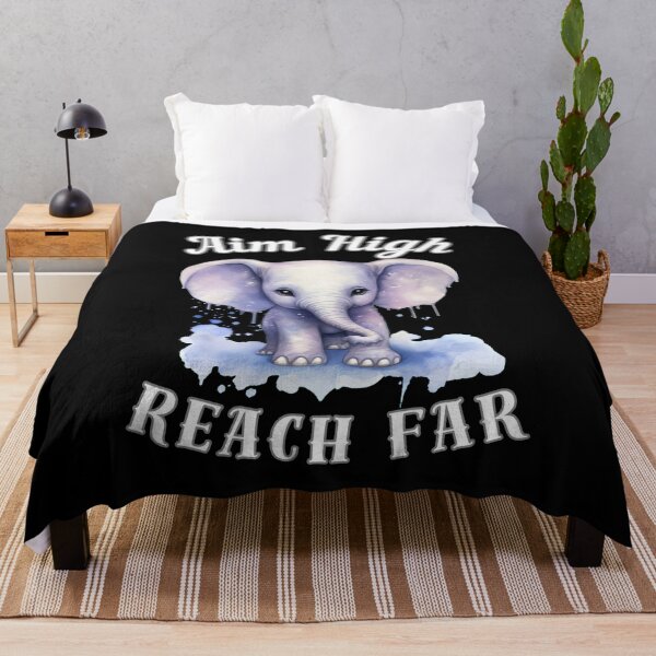 Item preview, Aim High, Reach Far designed and sold by ElephantVibes.