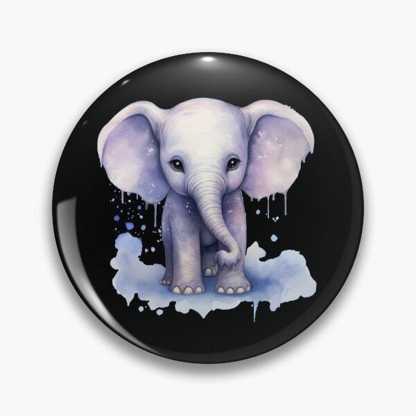 Item preview, Tiny Elephant designed and sold by ElephantVibes.