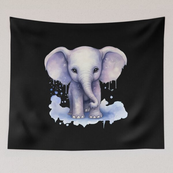 Item preview, Tiny Elephant designed and sold by ElephantVibes.
