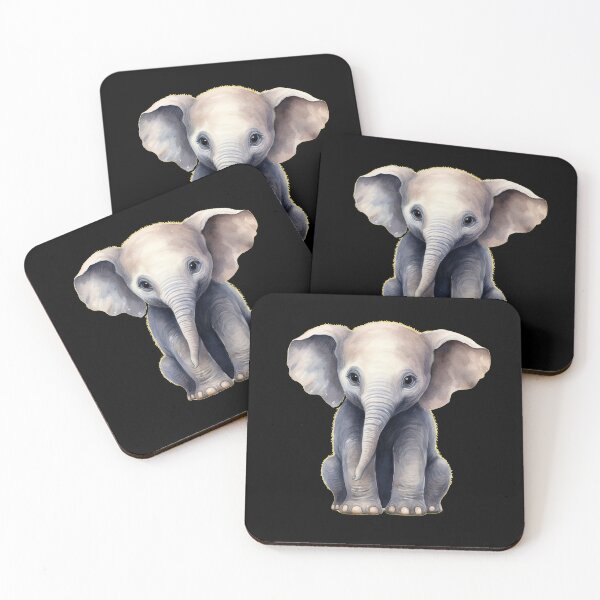 Item preview, Tiny Elephant designed and sold by ElephantVibes.