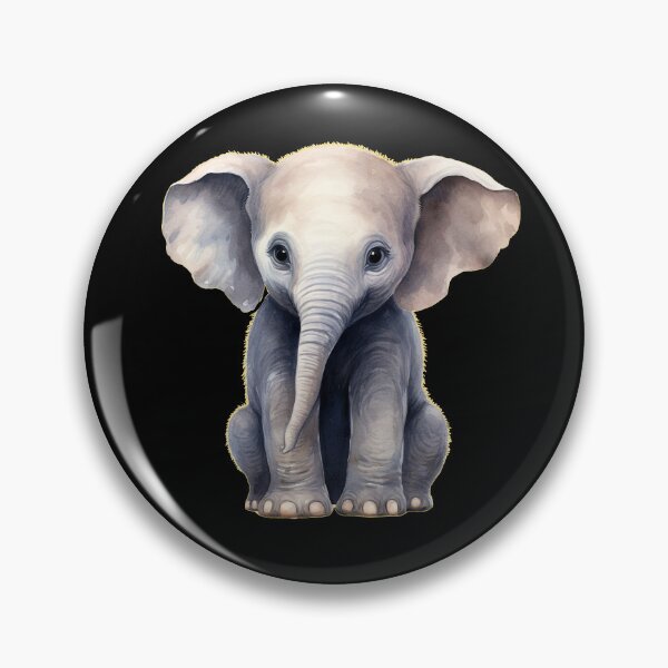 Item preview, Tiny Elephant designed and sold by ElephantVibes.