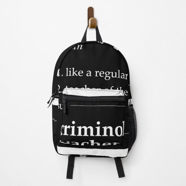 Item preview, Criminology Teacher designed and sold by DasaiArt.