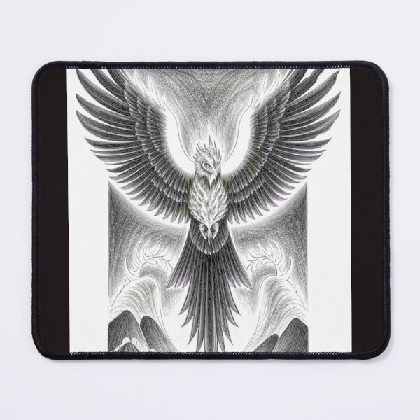 Item preview, Great white Phoenix designed and sold by MakeMyDaySweet.