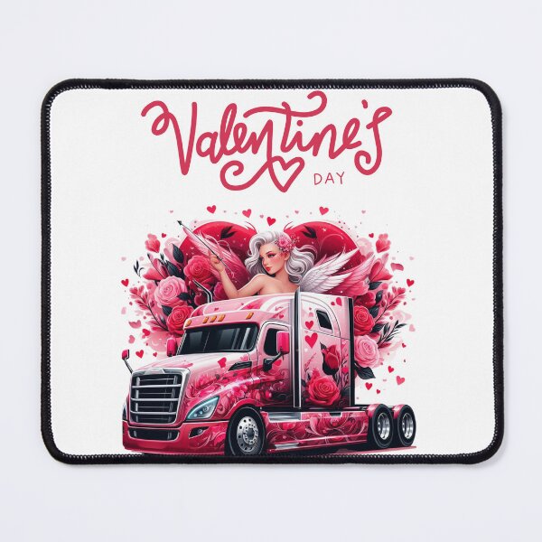 Item preview, Happy Valentine's Day Big rig designed and sold by SeeingBeyond.