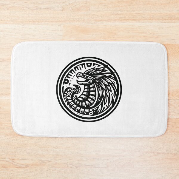 Item preview, Quetzalcóatl feathered Serpent designed and sold by Moodvibehub.