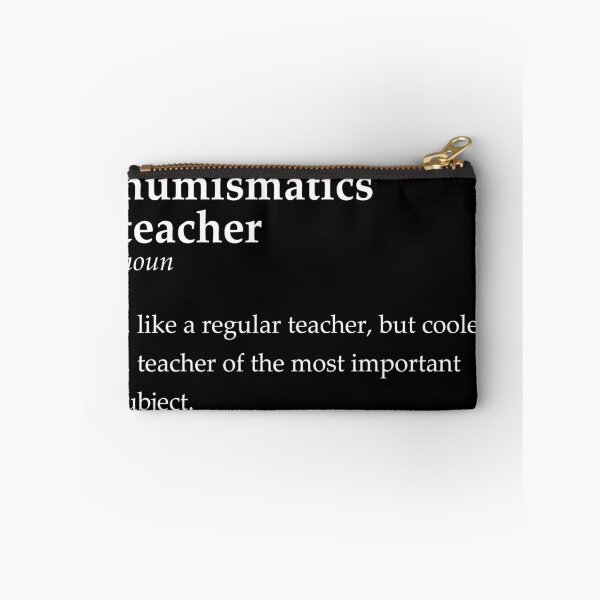 Item preview, Numismatics Teacher designed and sold by DasaiArt.