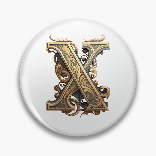 Item preview, Unique Alphabet Letter X; My Lord Style designed and sold by zerocrystal.