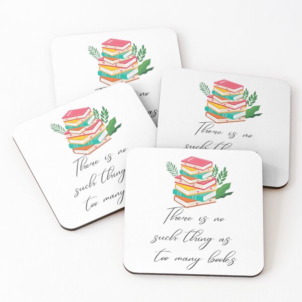 Item preview, There is no such thing as too many books designed and sold by Oreo2020 Creations.