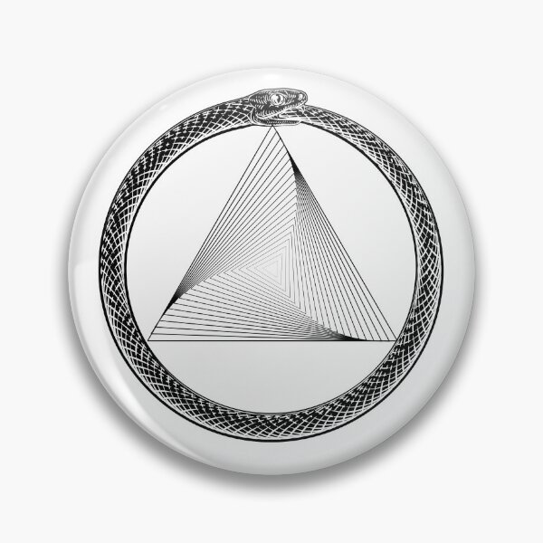 Item preview, Ouroboros Snake Serpent Triangles designed and sold by Quote Gallery.