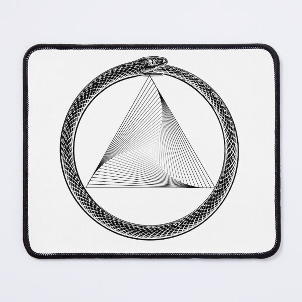 Item preview, Ouroboros Snake Serpent Triangles designed and sold by Quote Gallery.
