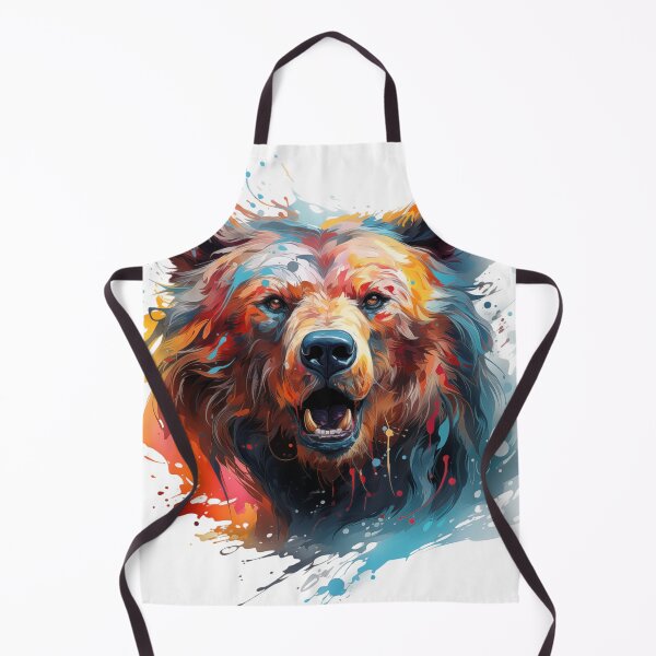 Item preview, Vivid Grizzly Bear designed and sold by manley-audio.