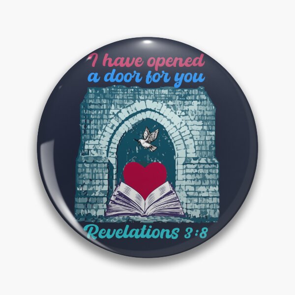 Item preview, Revelations 3:8 Bible Verse designed and sold by EdifiedExpressions.