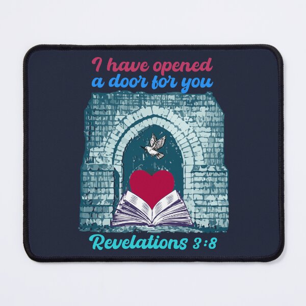 Item preview, Revelations 3:8 Bible Verse designed and sold by EdifiedExpressions.
