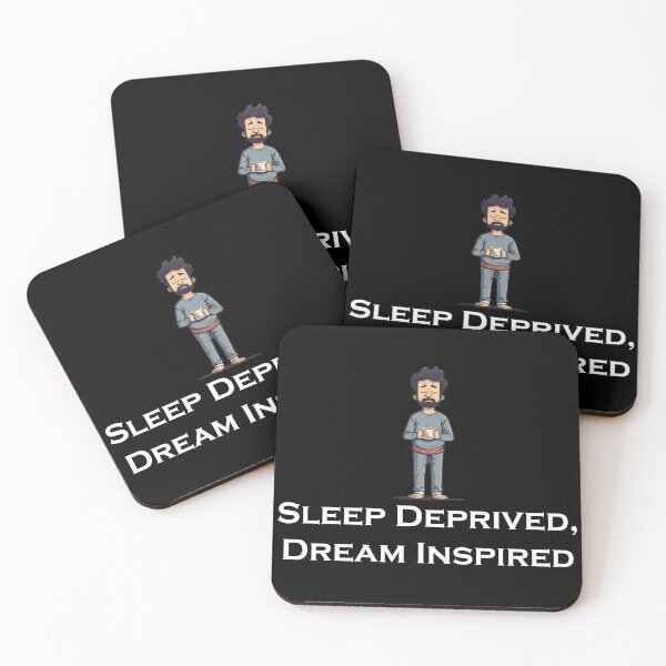Item preview, Sleep Deprived, Dream Inspired designed and sold by JollyGoodMerch.
