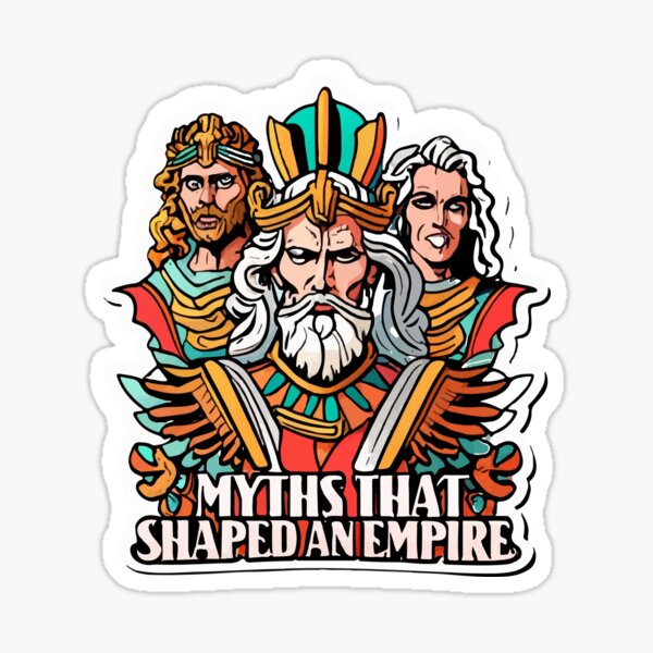 Artikel-Vorschau von Comic-Mosaik der römischen Götter – Mythen, die ein Imperium prägten, designt und verkauft von NiftyWrx.