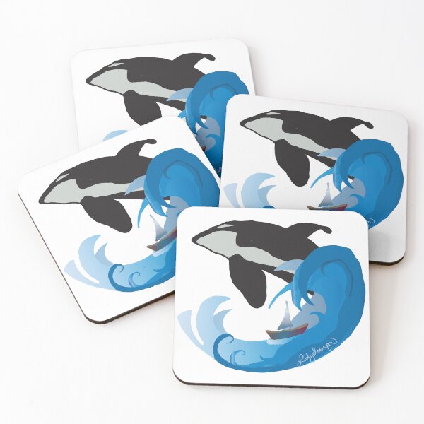 Item preview, Orca fight llustration with quote,"Team Orca" designed and sold by Ldydesign.