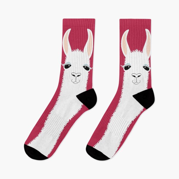 Item preview, ALPACA LLAMA ON MAGENTA designed and sold by Jean Gregory Evans.