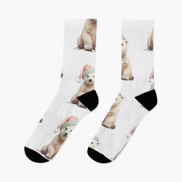 Item preview, Cute Christmas Polar Bear designed and sold by PlanetMarker.