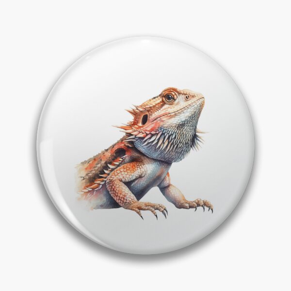 Item preview, Watercolor Bearded Dragon designed and sold by TheAnimalZ00.