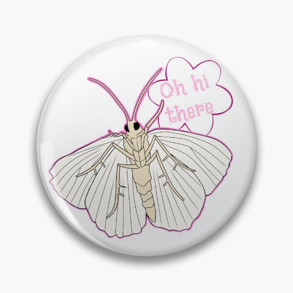 Item preview, Moth Says Hi  designed and sold by themothlord.
