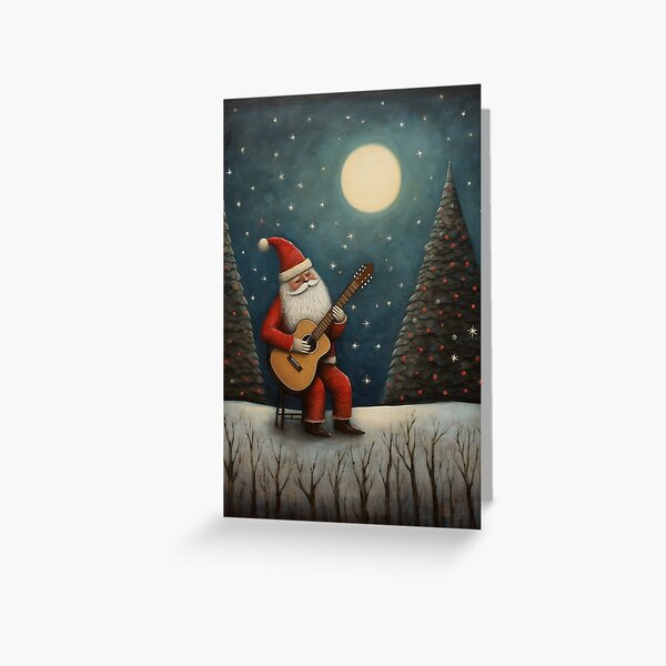 Item preview, Music And Santa Claus designed and sold by GageStore.