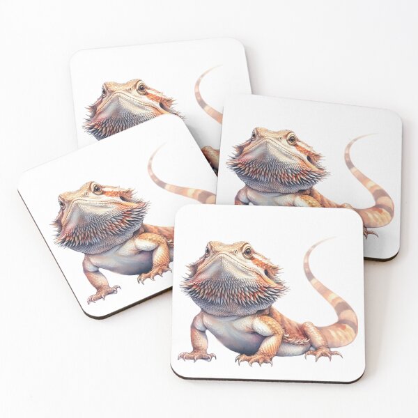Item preview, Watercolor Bearded Dragon designed and sold by TheAnimalZ00.