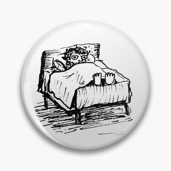 Item preview, Will Graham Inspired Man Comfy in Bed designed and sold by Chatty-Lamb.