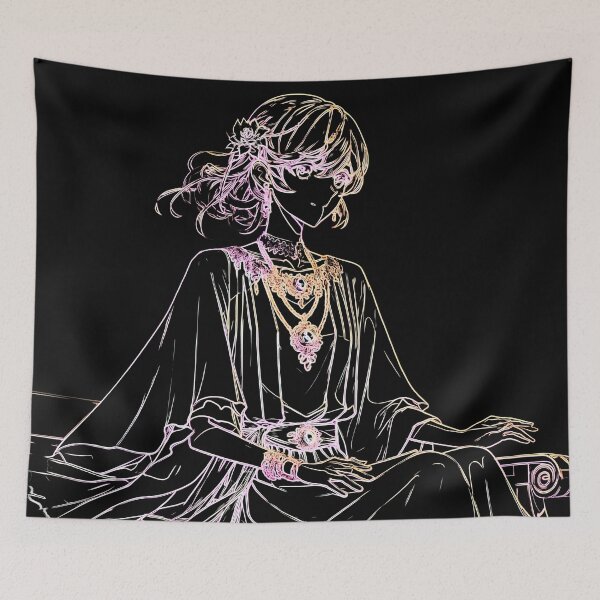 Item preview, Neon Grace: A Luminescent Duchess designed and sold by Veltie.